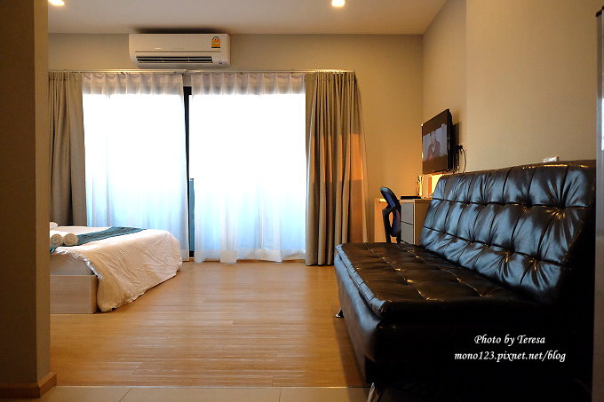 泰國曼谷住宿︱Nato house 曼谷納豆民宿．酒店式管理的民宿，一房一廳一衛的小套房，溫馨又舒適，距離匯狂捷運站只要5分鐘 @QQ的懶骨頭