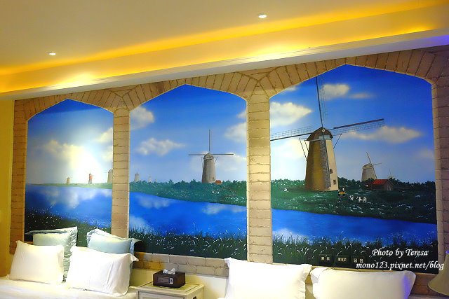 【台南住宿】荷蘭洋行民宿．以荷蘭為主題的民宿，走廊上還有大壁畫，可以從壁畫中找不合理之處，兼具育教與娛樂 @QQ的懶骨頭