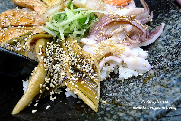台中北屯︱丸億生魚片壽司．一點利黃昏市場裡的另一家美味平價日式料理 @QQ的懶骨頭