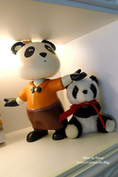 【台中南屯．早午餐】Panda Cafe 胖達咖啡輕食館．有好多可愛的熊貓坐檯哦~ @QQ的懶骨頭