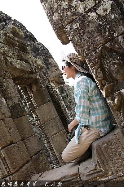 柬埔寨吳哥窟．巴戎廟Bayon Temple．高棉的微笑 @QQ的懶骨頭
