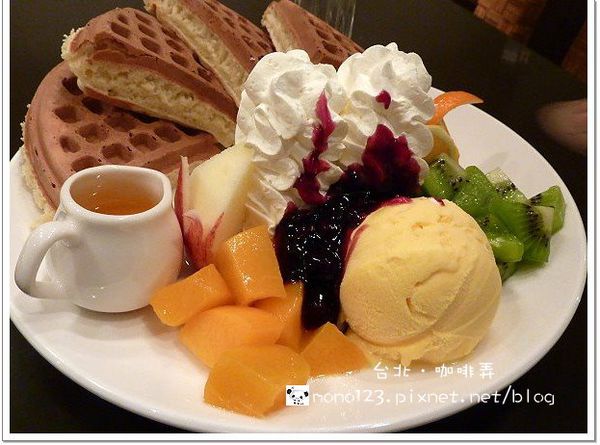 【台北下午茶】咖啡弄 鬆餅．三明治．台北超人氣鬆餅 @QQ的懶骨頭