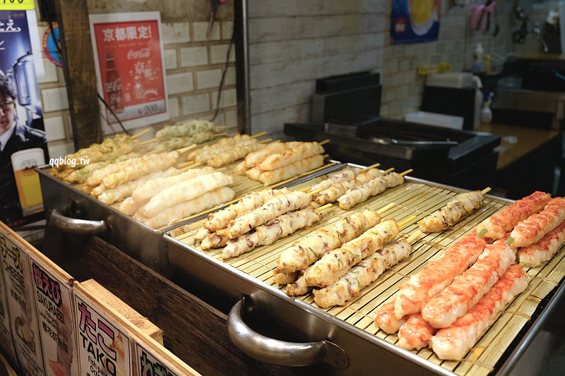 日本京都︱錦市場．走訪有京都的廚房稱號的錦市場，享用新鮮漁獲，採買乾貨、醃菜的好地方 @QQ的懶骨頭