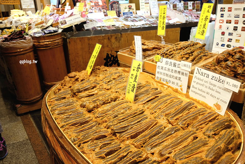 日本京都︱錦市場．走訪有京都的廚房稱號的錦市場，享用新鮮漁獲，採買乾貨、醃菜的好地方 @QQ的懶骨頭