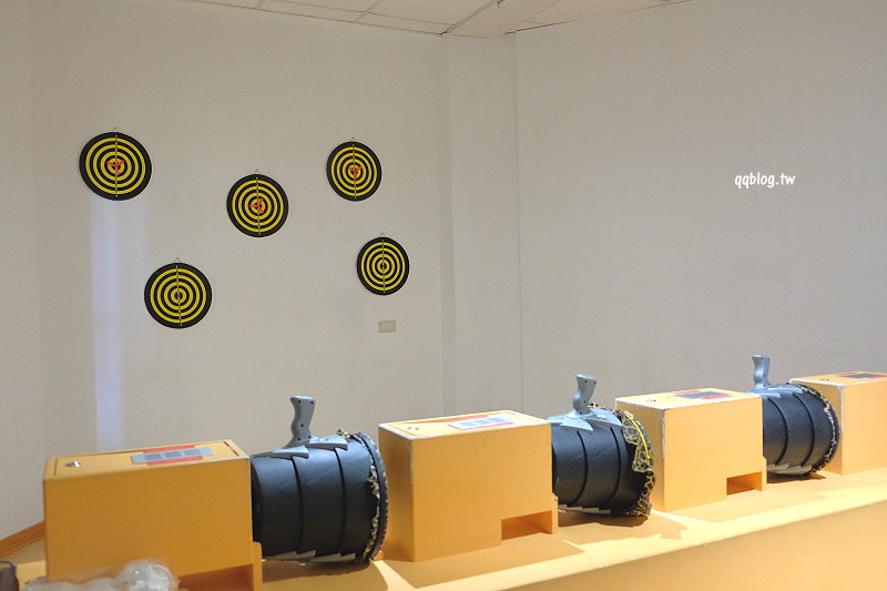 宜蘭冬山︱邱比準Cupishoot 射擊博物館，亞洲第一座射擊博物館，有世界最大的全金屬巨靶，2019宜蘭最新親子遊樂景點推薦 @QQ的懶骨頭
