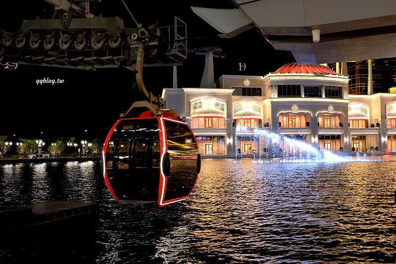 澳門︱永利皇宮水舞秀．纜車免費坐還可以看水舞秀 @QQ的懶骨頭