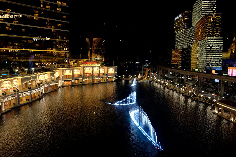 澳門︱永利皇宮水舞秀．纜車免費坐還可以看水舞秀 @QQ的懶骨頭