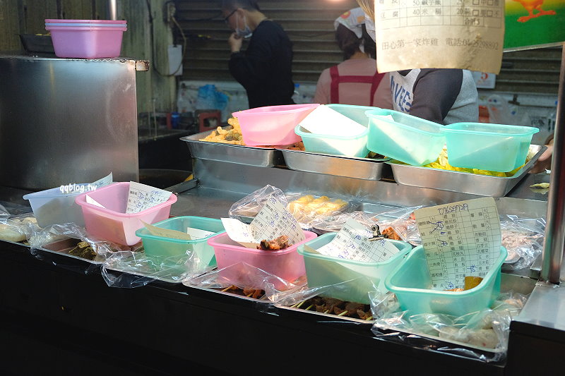 台中豐原︱台灣第一家鹽酥雞．田心路人氣炸物攤，想吃要有耐心，建議電話預訂再取餐很方便 @QQ的懶骨頭