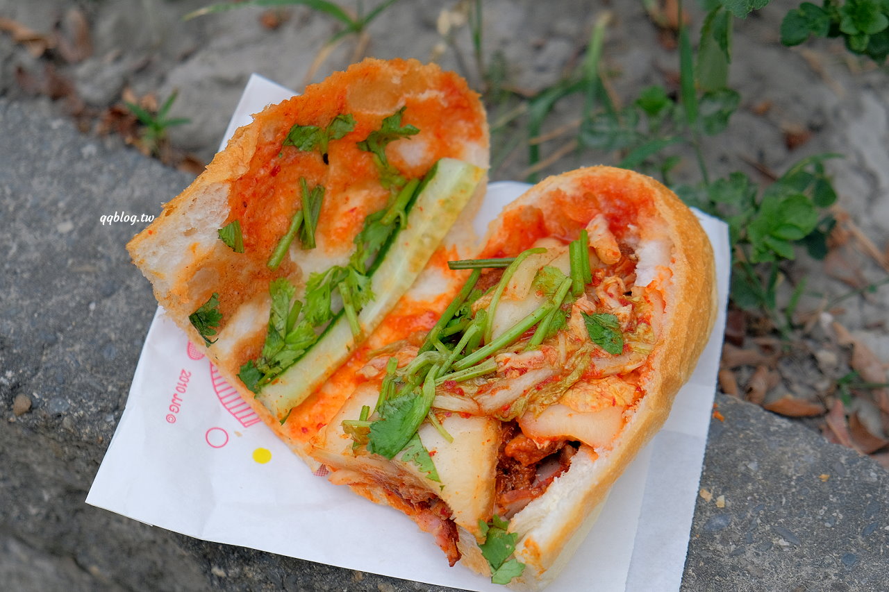 台中豐原 Lo Banh Mi Pasteur 豐原越南法國麵包工藝 口味清爽無負擔 一個就可以吃好飽 Qq的懶骨頭