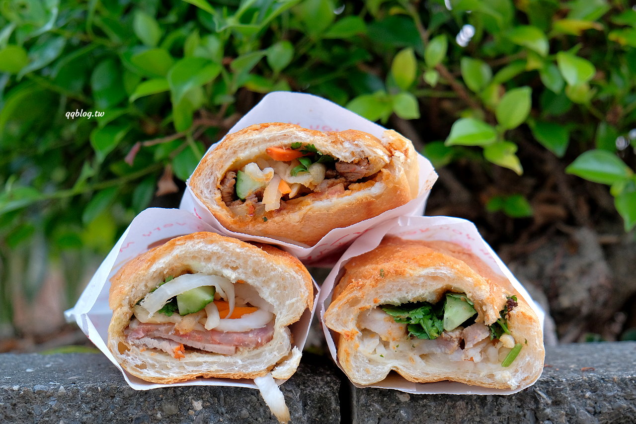 台中豐原︱Lò Bánh Mì Pasteur 豐原越南法國麵包工藝．口味清爽無負擔，一個就可以吃好飽 @QQ的懶骨頭