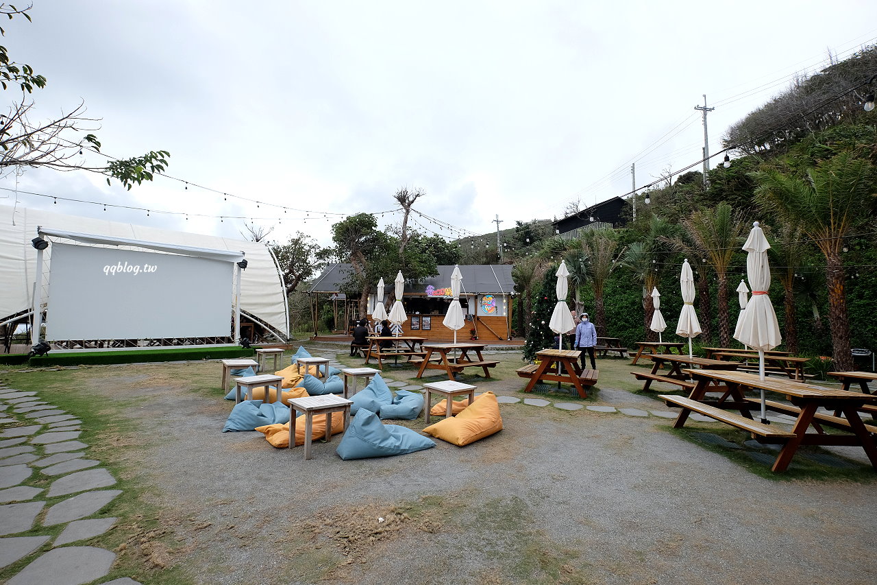 花蓮壽豐︱海崖谷露營休閒園區．擁有絕佳海景的景觀餐廳，超多拍照裝置一次拍個夠 @QQ的懶骨頭