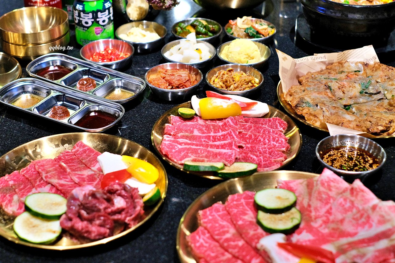 台中南屯︱燒肉滋滋ZIZI．韓式咖啡廳風格的燒肉店，質感升級、餐點好吃，近南屯交流道 @QQ的懶骨頭