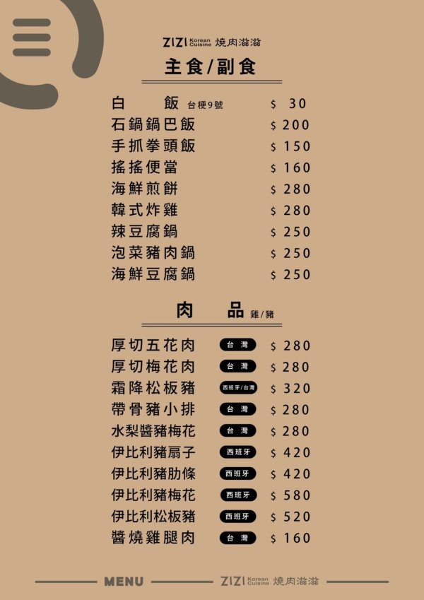 台中南屯︱燒肉滋滋ZIZI．韓式咖啡廳風格的燒肉店，質感升級、餐點好吃，近南屯交流道 @QQ的懶骨頭