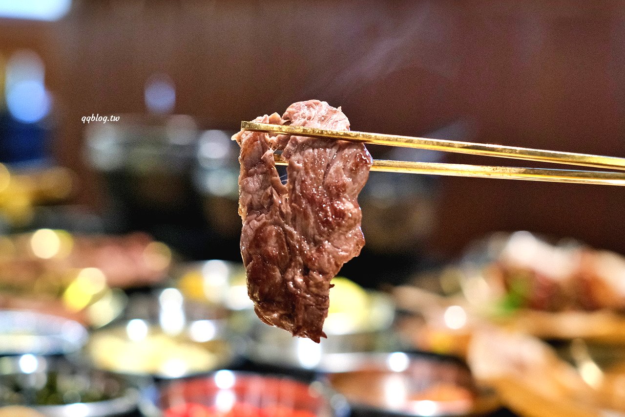 台中南屯︱燒肉滋滋ZIZI．韓式咖啡廳風格的燒肉店，質感升級、餐點好吃，近南屯交流道 @QQ的懶骨頭