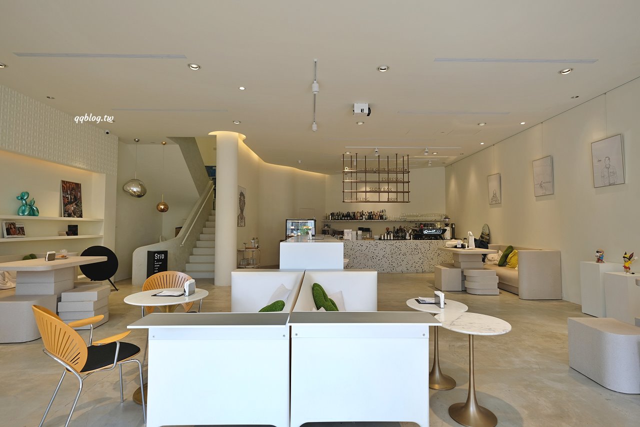 台中南屯︱Stio Coffee．以太空時代為主題設計，結合二樓服飾店的複合式咖啡館 @QQ的懶骨頭