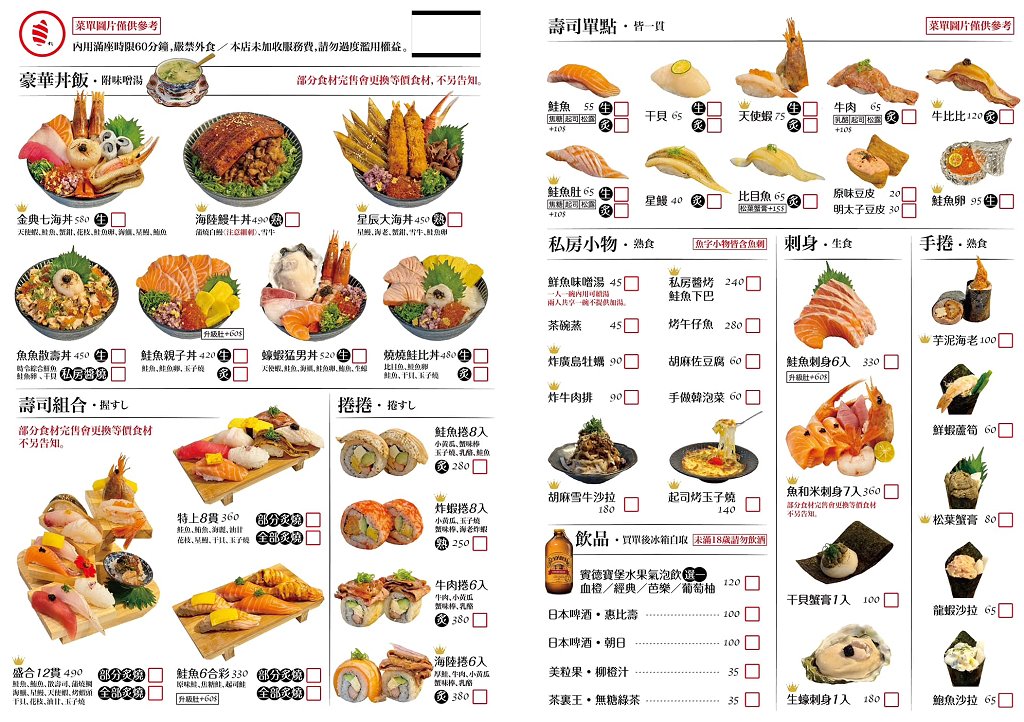 台中豐原︱魚和米．從攤販開到店面的平價日式料理，現點現做CP值高 @QQ的懶骨頭