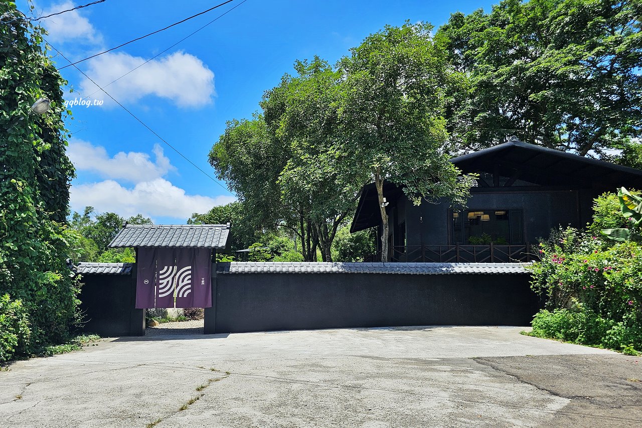 台中北屯︱枯山円敷YEN KARESAN．黑色侘寂風預約制日式庭園餐廳 @QQ的懶骨頭