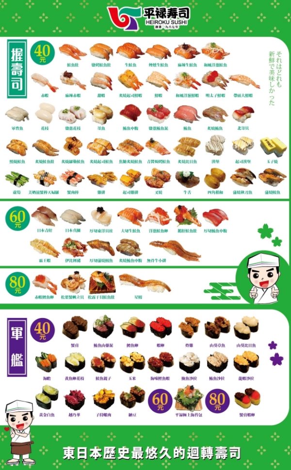台中北區 平祿壽司 東日本歷史最悠久的連鎖迴轉壽司 口味選擇多 台中迴轉壽司推薦 Qq的懶骨頭