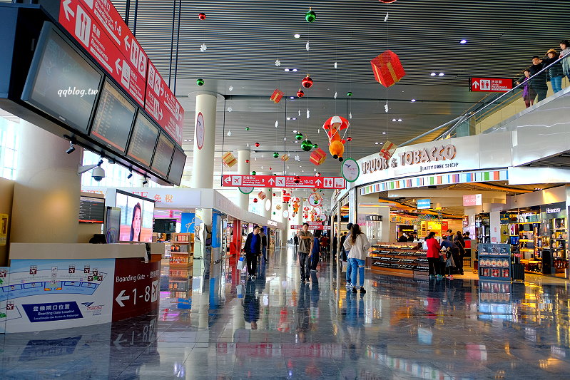 澳門︱澳門國際機場．美食街、免稅商店一次逛個夠 @QQ的懶骨頭