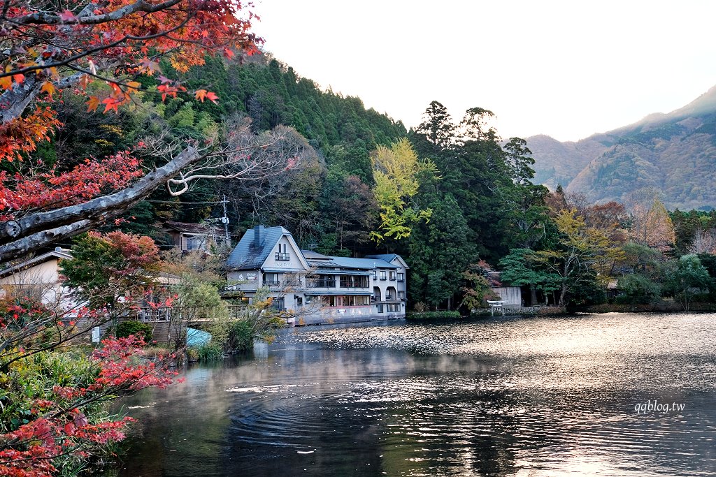 日本大分︱金鱗湖．早起欣賞有如夢幻般的晨霧美景，由布院必訪景點 @QQ的懶骨頭