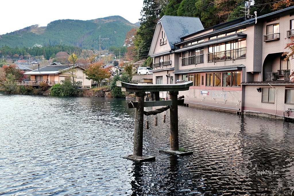 日本大分︱金鱗湖．早起欣賞有如夢幻般的晨霧美景，由布院必訪景點 @QQ的懶骨頭