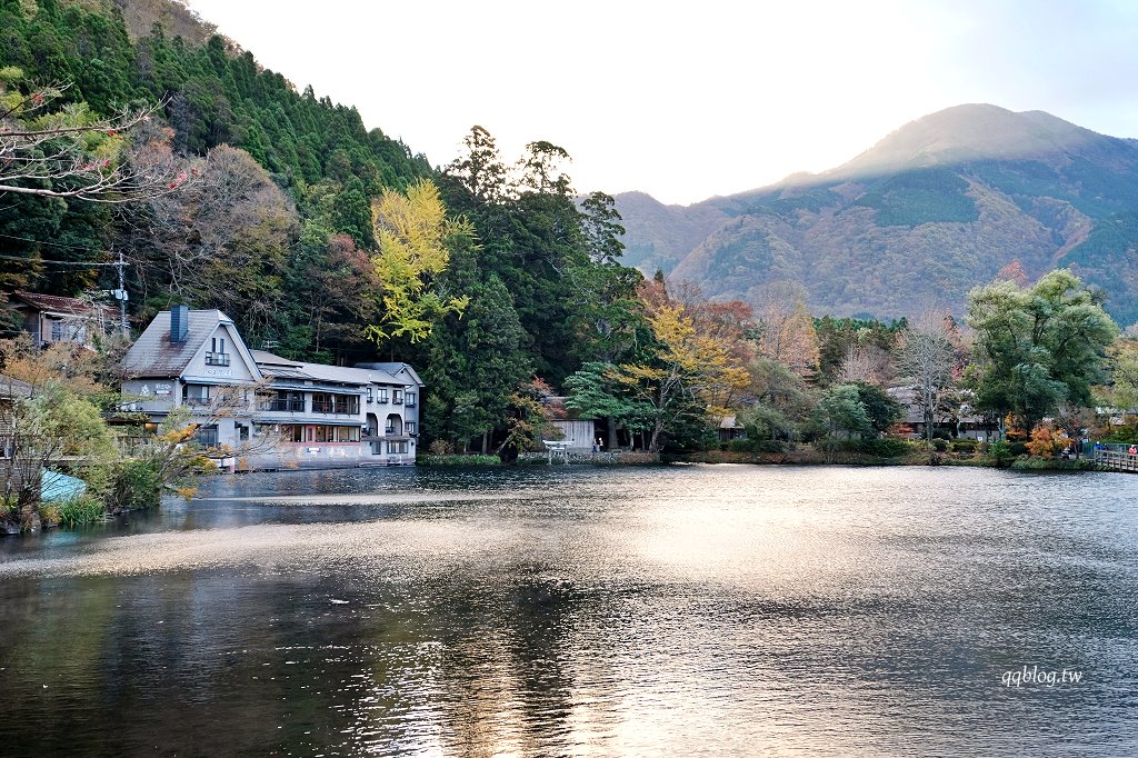 日本大分︱金鱗湖．早起欣賞有如夢幻般的晨霧美景，由布院必訪景點 @QQ的懶骨頭