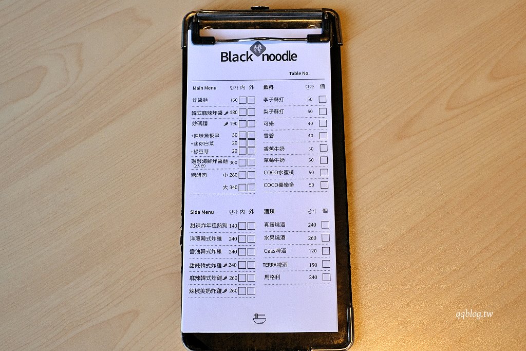 台中西屯︱Black韓noodle 韓．逢甲商圈人氣韓式料理，敲敲海鮮酢醬麵必點 @QQ的懶骨頭