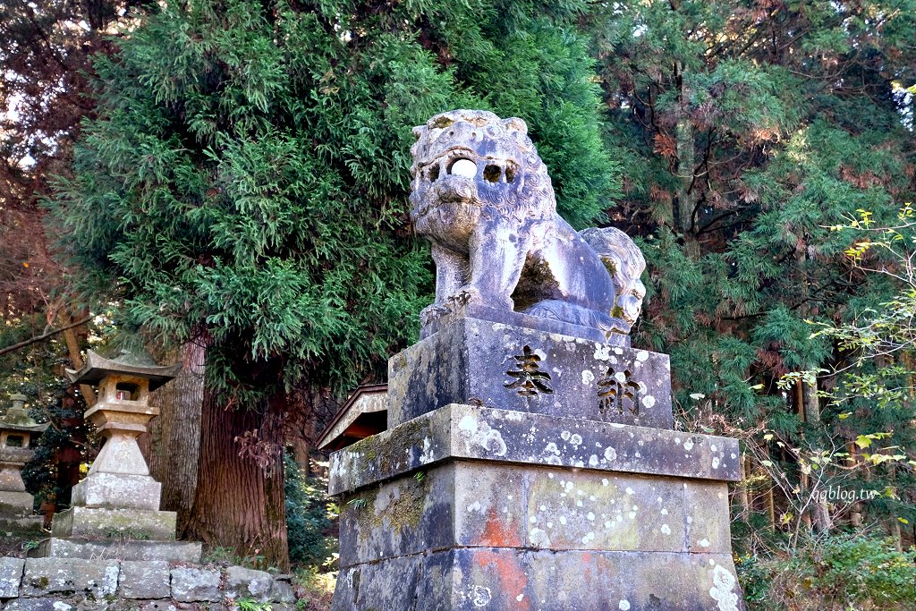 日本熊本︱上色見熊野座神社．氛圍感十足的神社，動漫螢火之森場景 @QQ的懶骨頭