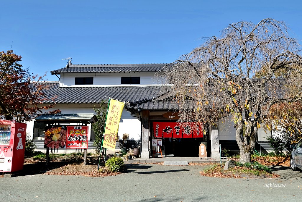 日本熊本︱やま康．山康阿蘇牛料理専門店，使用熊本縣產肥後赤牛的牛排丼 @QQ的懶骨頭