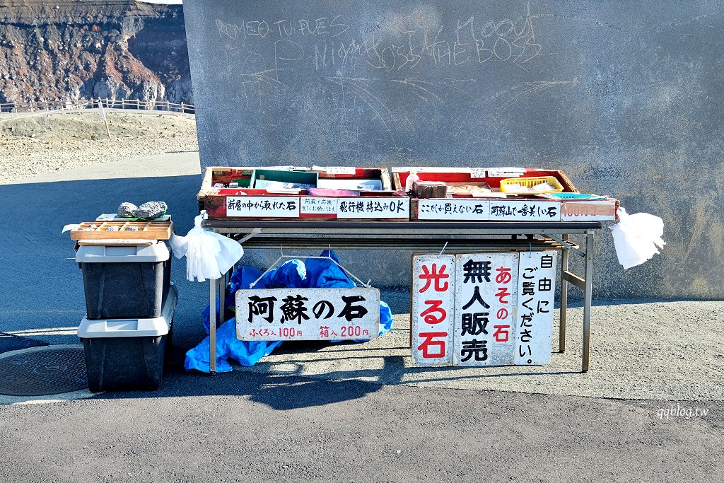 日本熊本︱阿蘇中岳火山口．近距離觀察活火山口噴發，熊本超人氣觀光景點 @QQ的懶骨頭