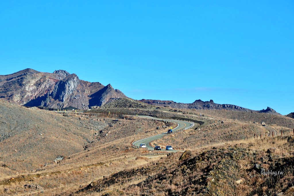 日本熊本︱阿蘇中岳火山口．近距離觀察活火山口噴發，熊本超人氣觀光景點 @QQ的懶骨頭