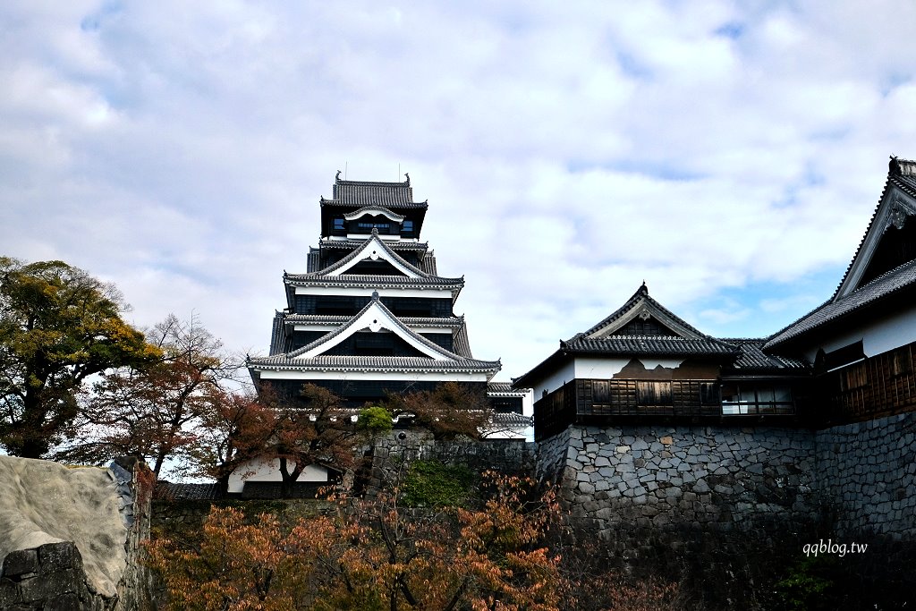 日本熊本︱熊本城．擁有400年歷史的熊本地標，日本三大名城之一，天守閣修復完成重新開放 @QQ的懶骨頭