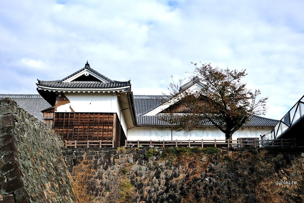 日本熊本︱熊本城．擁有400年歷史的熊本地標，日本三大名城之一，天守閣修復完成重新開放 @QQ的懶骨頭