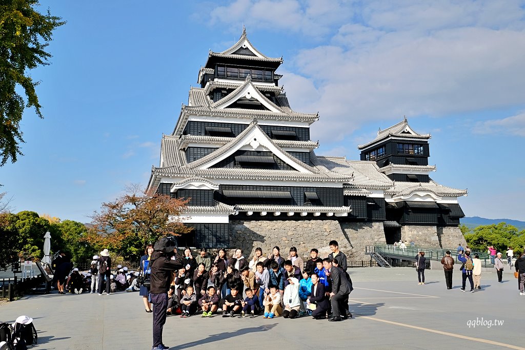 日本熊本︱熊本城．擁有400年歷史的熊本地標，日本三大名城之一，天守閣修復完成重新開放 @QQ的懶骨頭