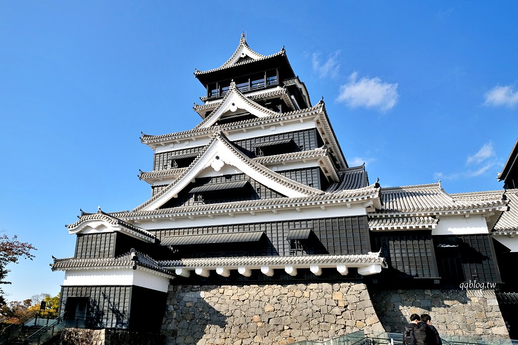 日本熊本︱熊本城．擁有400年歷史的熊本地標，日本三大名城之一，天守閣修復完成重新開放 @QQ的懶骨頭