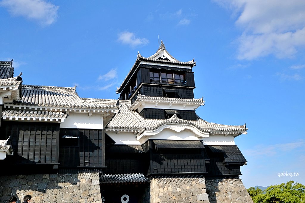 日本熊本︱熊本城．擁有400年歷史的熊本地標，日本三大名城之一，天守閣修復完成重新開放 @QQ的懶骨頭