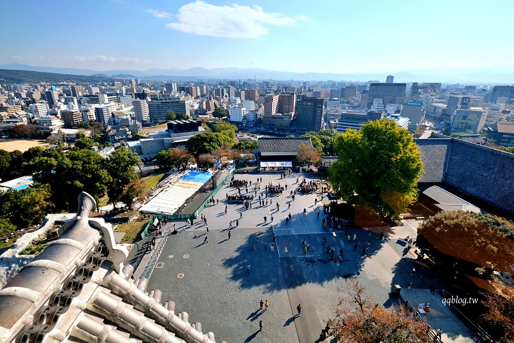 日本熊本︱熊本城．擁有400年歷史的熊本地標，日本三大名城之一，天守閣修復完成重新開放 @QQ的懶骨頭