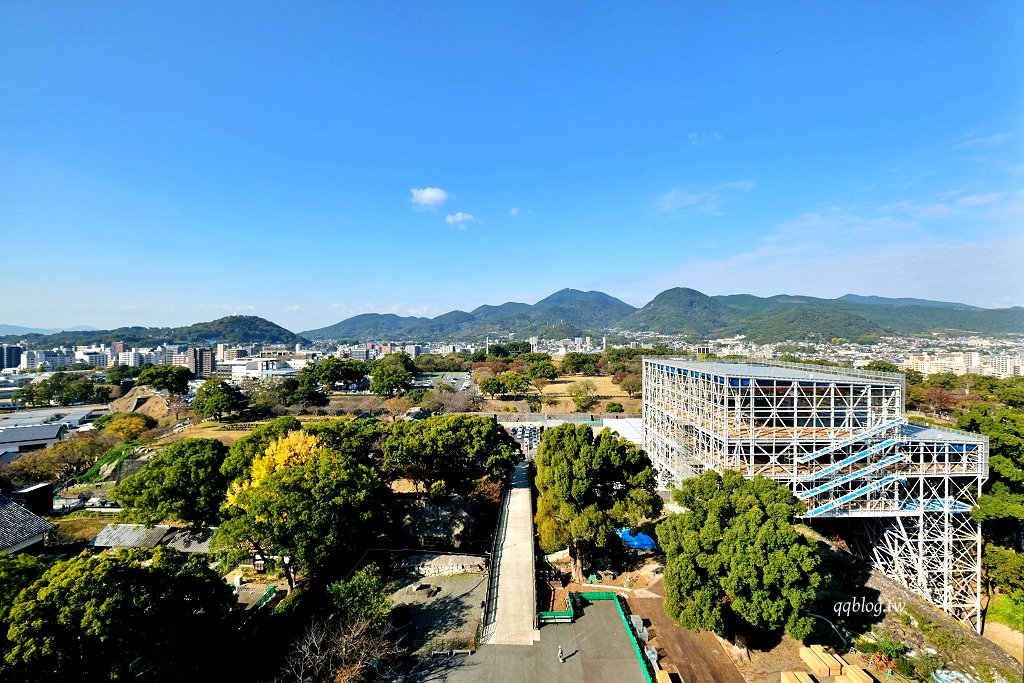 日本熊本︱熊本城．擁有400年歷史的熊本地標，日本三大名城之一，天守閣修復完成重新開放 @QQ的懶骨頭