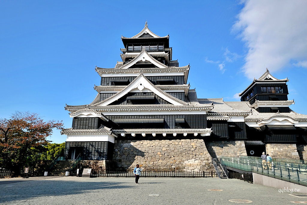 日本熊本︱熊本城．擁有400年歷史的熊本地標，日本三大名城之一，天守閣修復完成重新開放 @QQ的懶骨頭