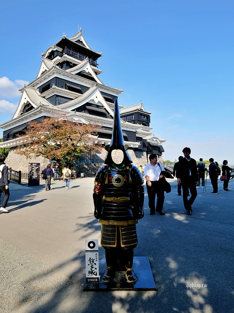 日本熊本︱熊本城．擁有400年歷史的熊本地標，日本三大名城之一，天守閣修復完成重新開放 @QQ的懶骨頭