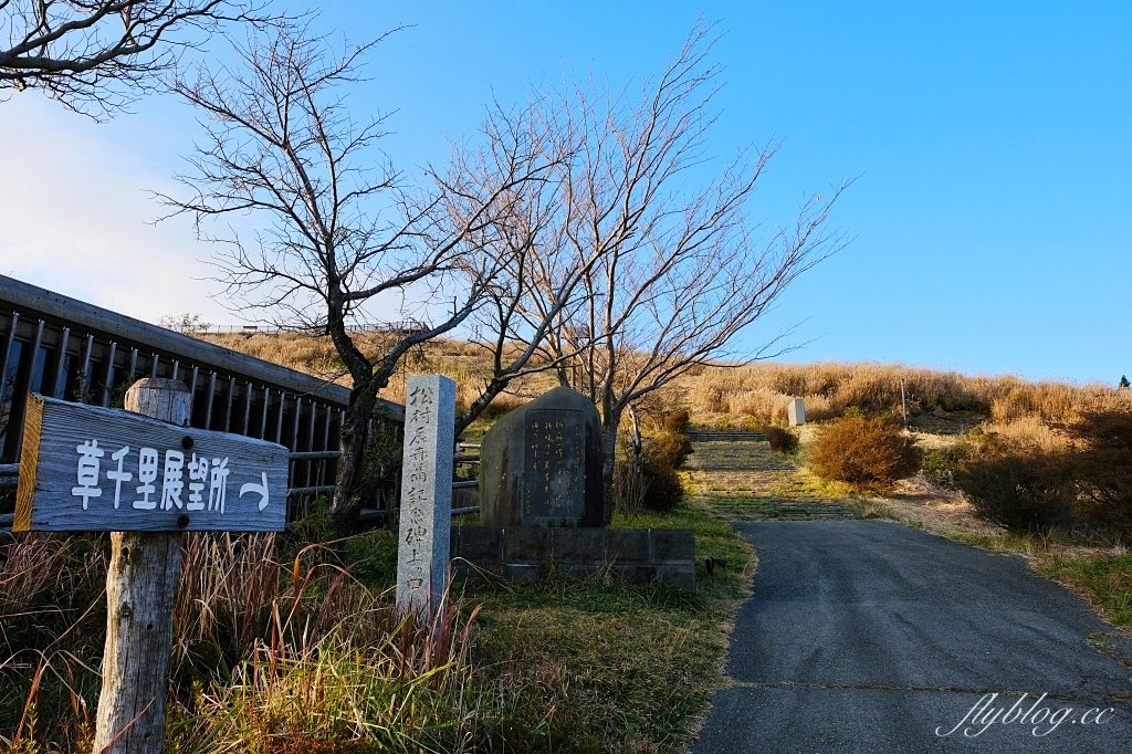 日本熊本︱草千里之濱．一望無際金黃色大草原，近距離接近馬兒，還可以騎馬 @QQ的懶骨頭