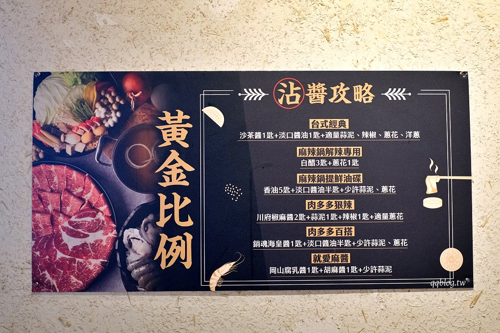 台中東區︱肉多多火鍋@秀泰站前店．平日午餐3.5小時慢慢吃，自助吧吃到飽 @QQ的懶骨頭