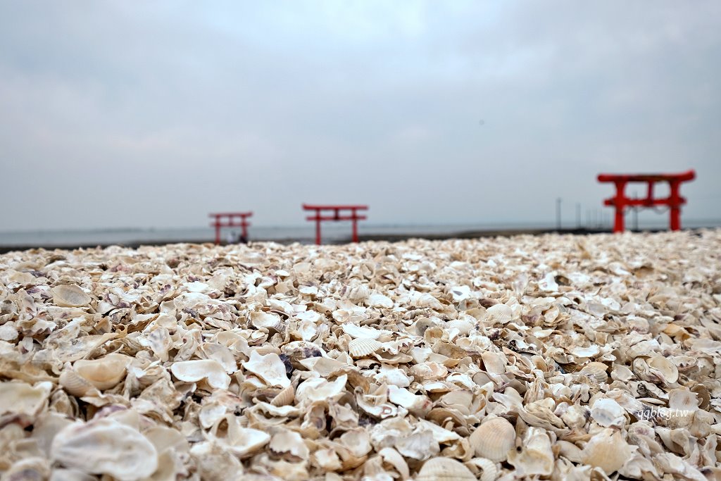 日本佐賀︱大魚神社．佐賀隱藏景點，太良町夢幻水上鳥居 @QQ的懶骨頭