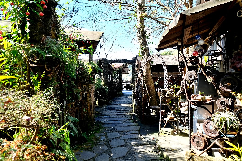 嘉義阿里山︱阿將的家23咖啡館．老闆夫妻一磚一瓦親手打造的石頭屋咖啡館 @QQ的懶骨頭