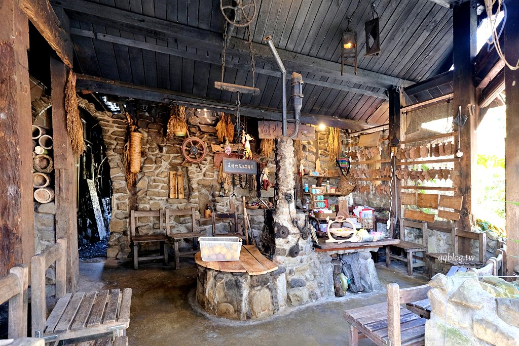 嘉義阿里山︱阿將的家23咖啡館．老闆夫妻一磚一瓦親手打造的石頭屋咖啡館 @QQ的懶骨頭