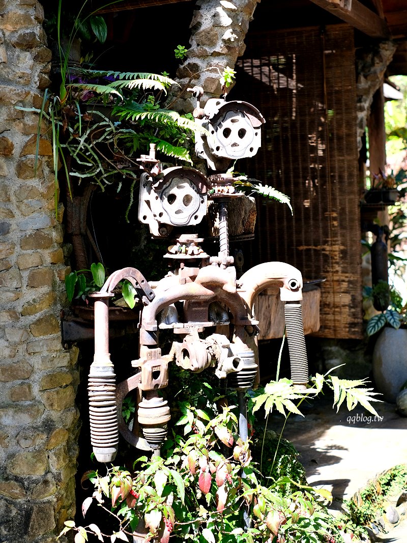 嘉義阿里山︱阿將的家23咖啡館．老闆夫妻一磚一瓦親手打造的石頭屋咖啡館 @QQ的懶骨頭