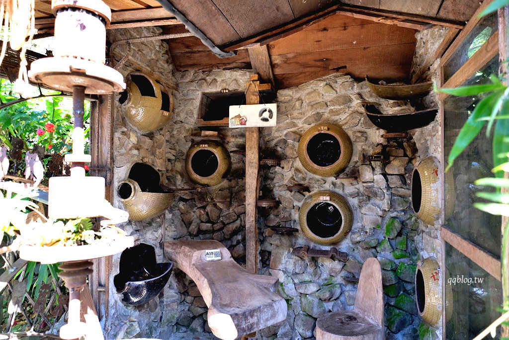 嘉義阿里山︱阿將的家23咖啡館．老闆夫妻一磚一瓦親手打造的石頭屋咖啡館 @QQ的懶骨頭