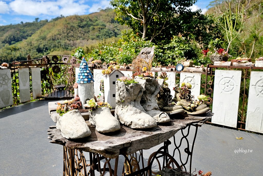 嘉義阿里山︱阿將的家23咖啡館．老闆夫妻一磚一瓦親手打造的石頭屋咖啡館 @QQ的懶骨頭