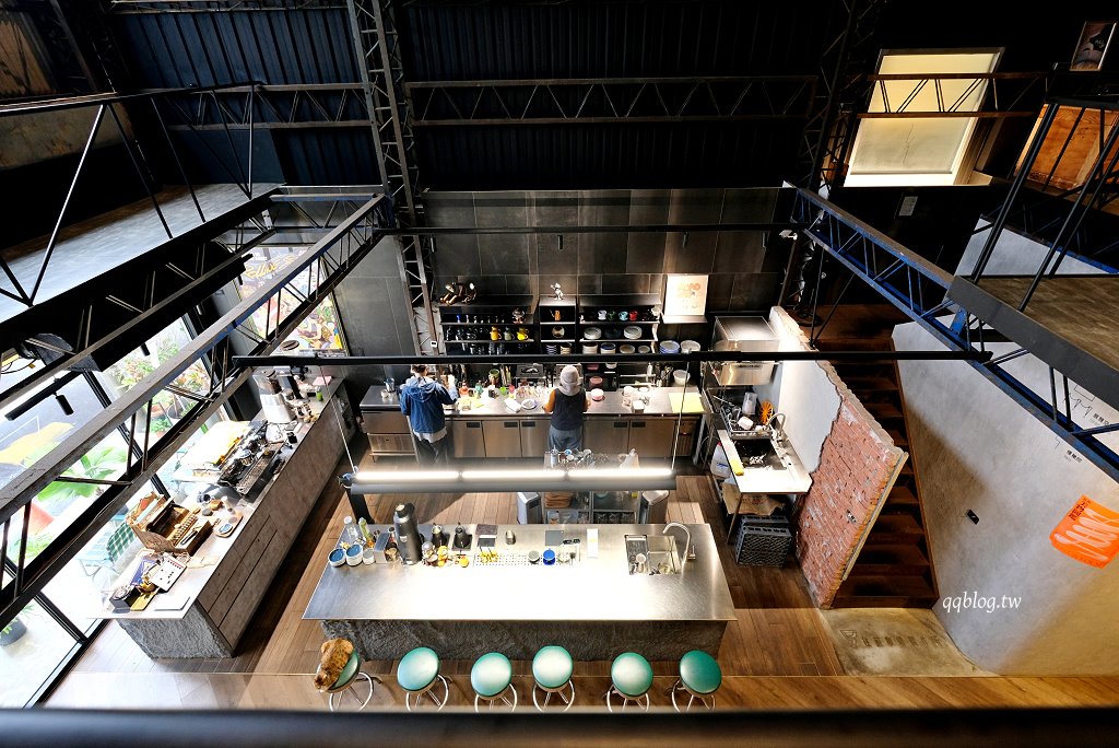 嘉義東區︱往前咖啡製作所 Forward Roasters．老建築新生命，荒廢鐵工廠改造的工業風咖啡館 @QQ的懶骨頭