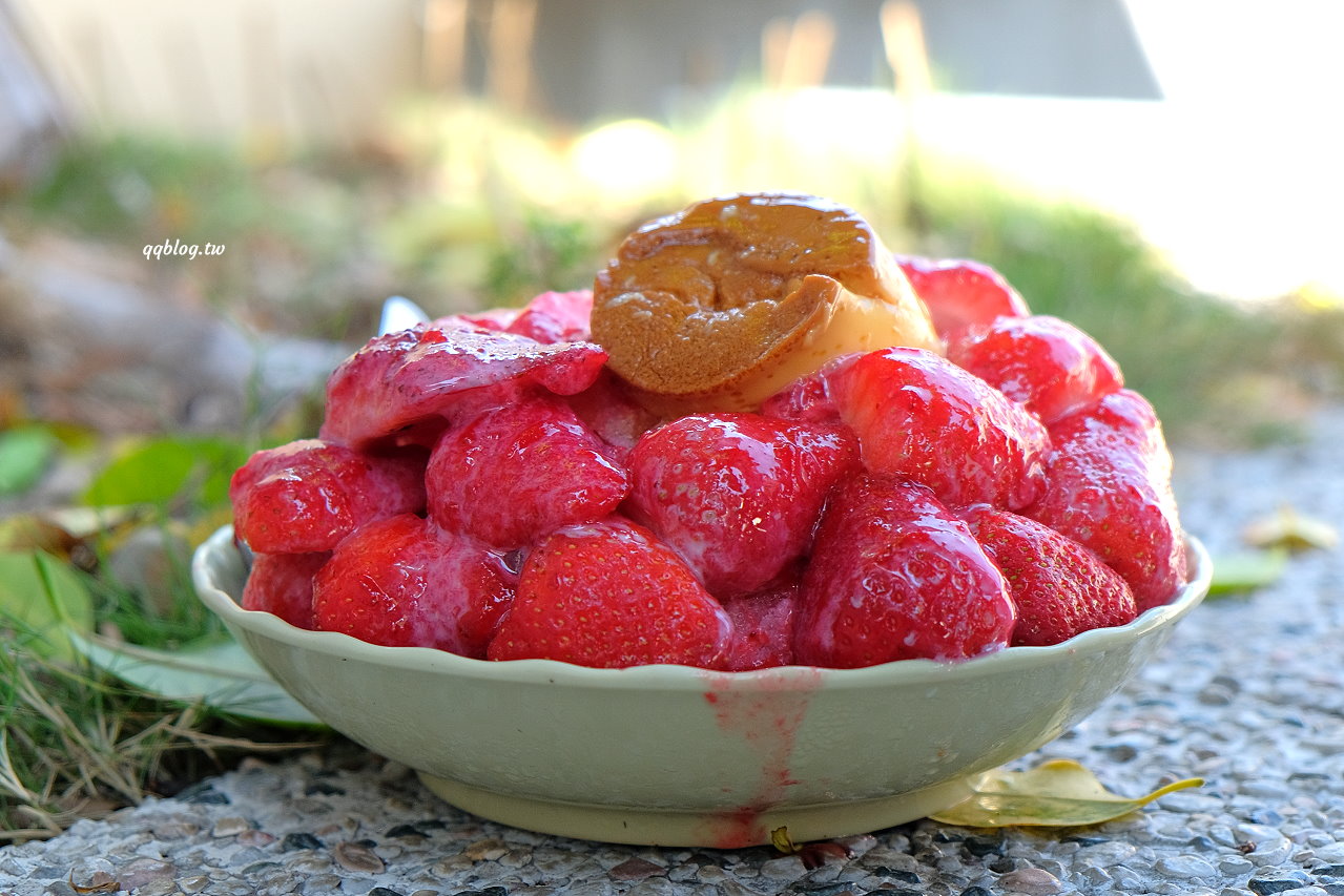 台南中西區︱冰鄉．台南超人氣冰品，季節限定草莓冰大口滿足，晚來只能等明年了 @QQ的懶骨頭